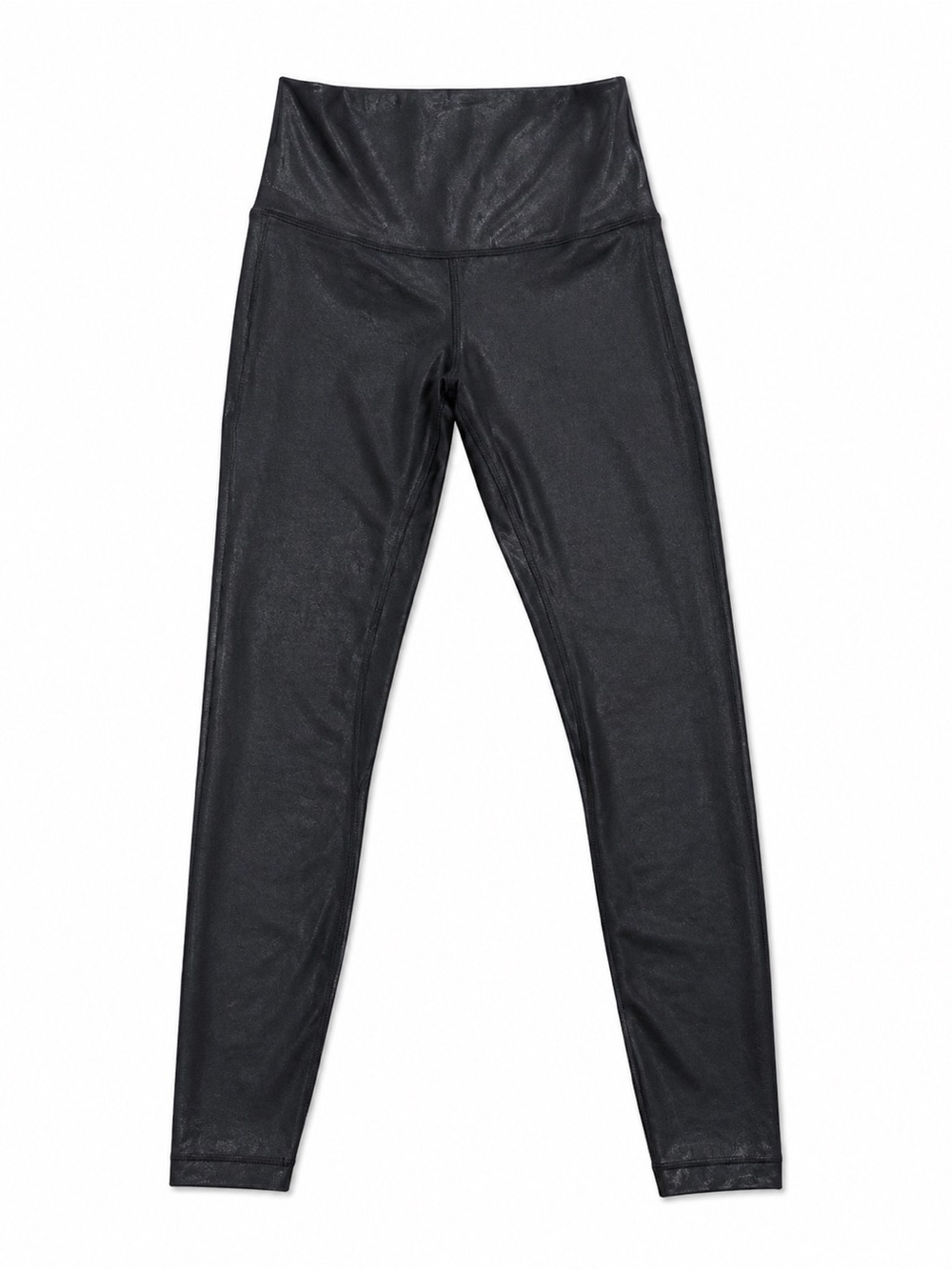 Lululemon Women’s Size 2 Black High Rise Textured Shimmer Leggings Yoga Pants